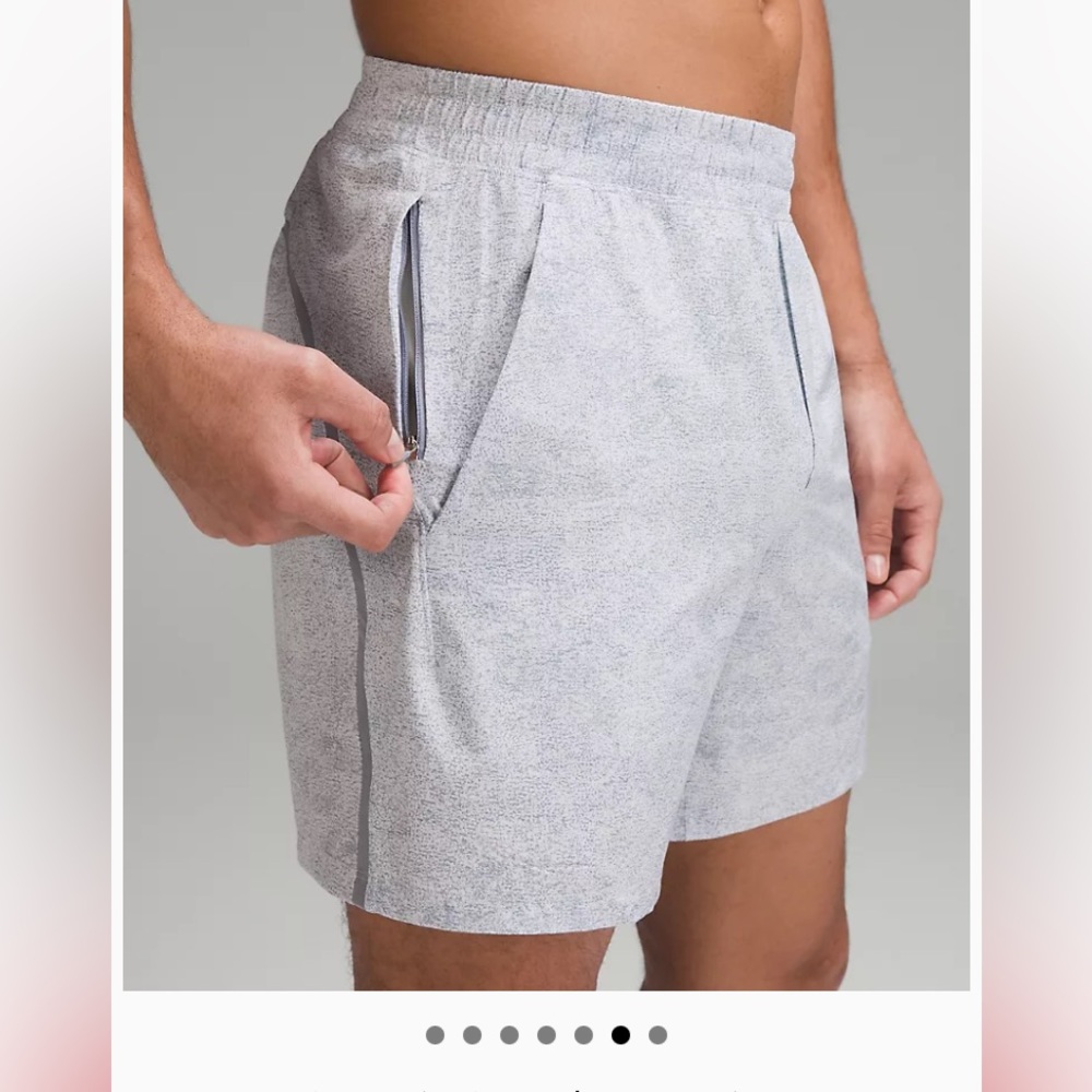 Mens lululemon pace breaker shorts